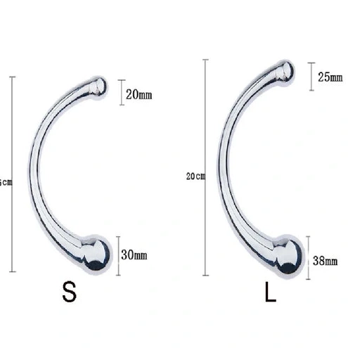 Hook Ended Stainless Steel 5858 Double Anal Elegant 1107